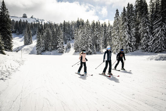 Jura sur Léman - La Dôle ski area