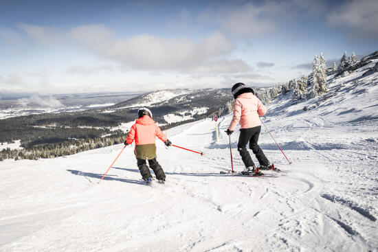 Jura sur Léman - La Dôle ski area