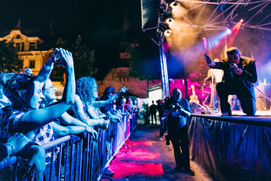 The Baseballs at Avenches Open Air for Daily Rock Magazine, 31.05.2025. (Florian Aeby