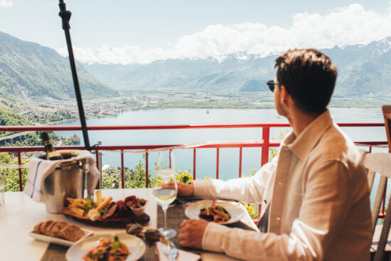Buffet de la gare de Glion