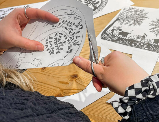 Atelier de découpage aux ciseaux (3h)