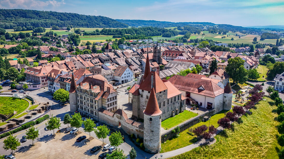 Avenches, member of “The Most Beautiful Villages in Switzerland”