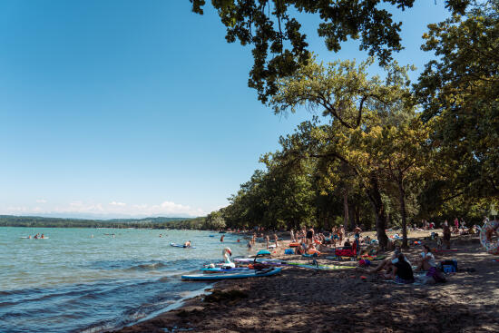 Plage de Salavaux