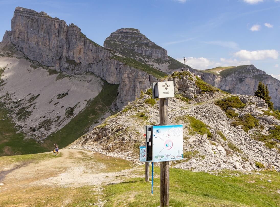 Sentier des énergies renouvelables à Leysin