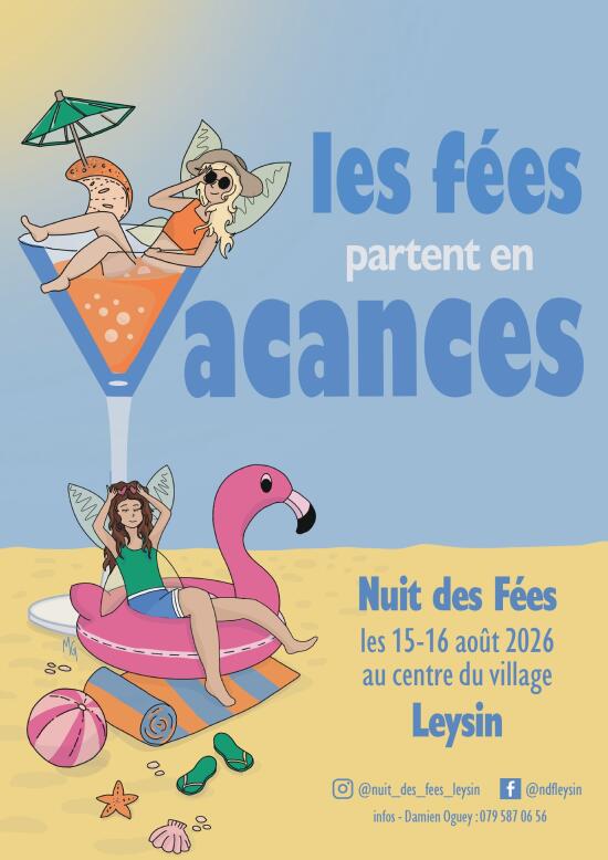 Affiche Nuit des Fées 2026