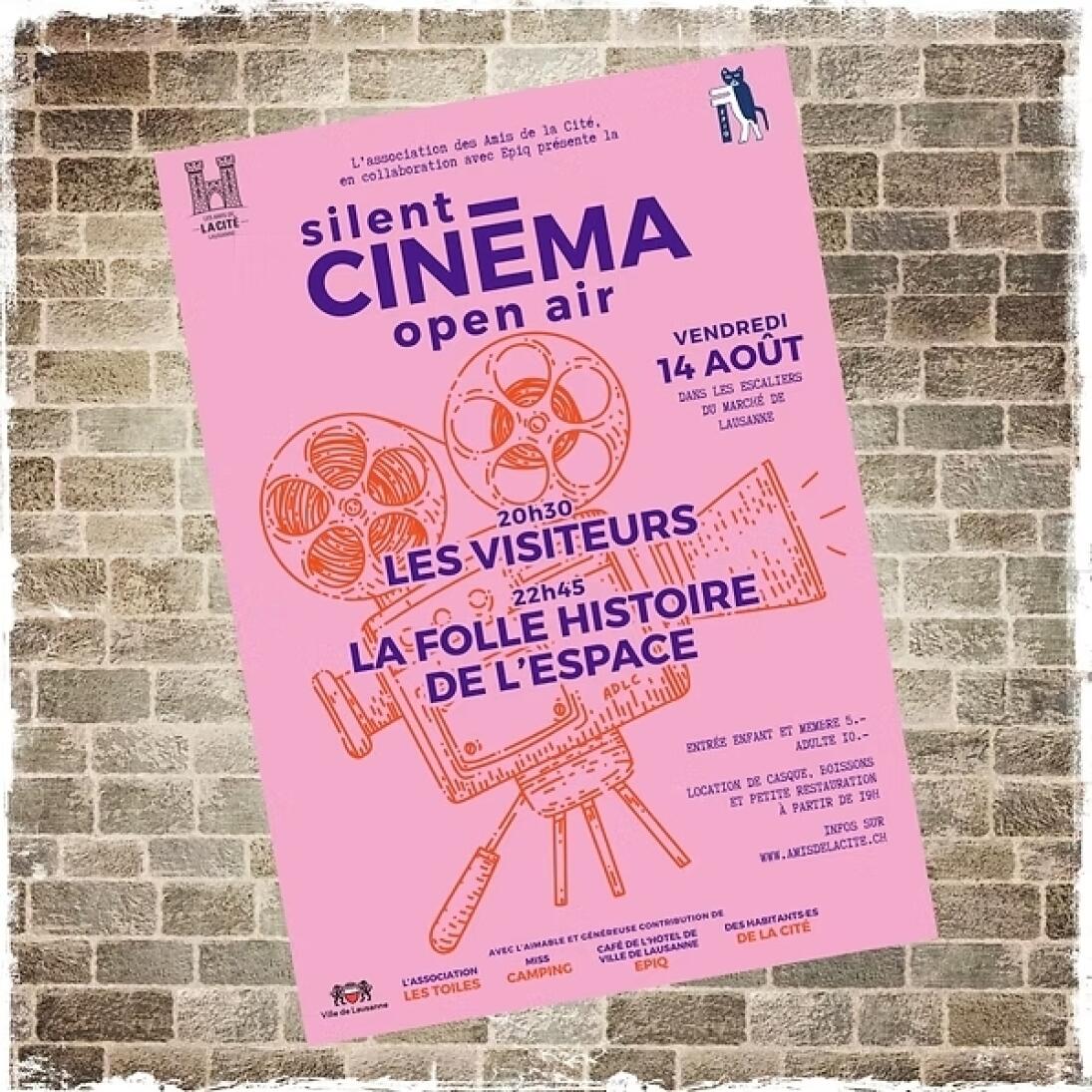 Silent Cinéma Open-air de la Cité