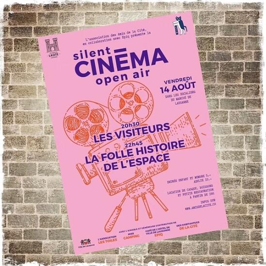 LT / Silent Cinéma Open-air de la Cité 2026