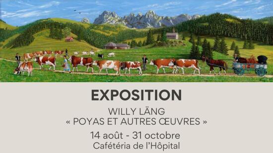 Exposition « Poyas et autres œuvres » de Willy Läng