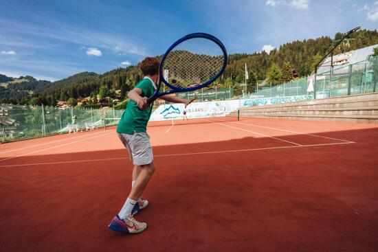 Tennis Villars - Court exterieur