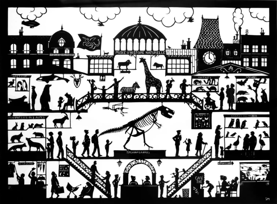 Exhibition “Journey into Paper Cutting” by Stéphanie Miguet