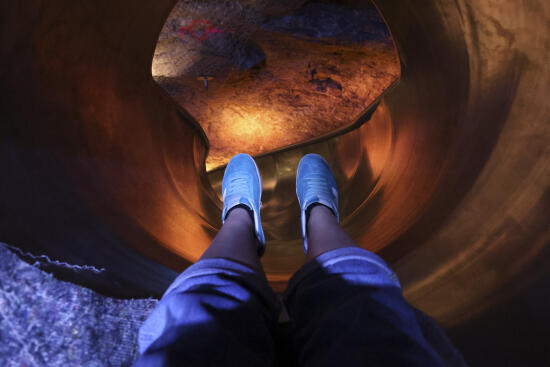 Bex Salt Mines Slide